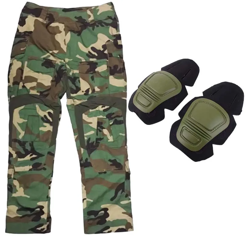 Outdoor Hunting Trousers - Outdoor Combat Broek TACTICAL Woodland GEN3