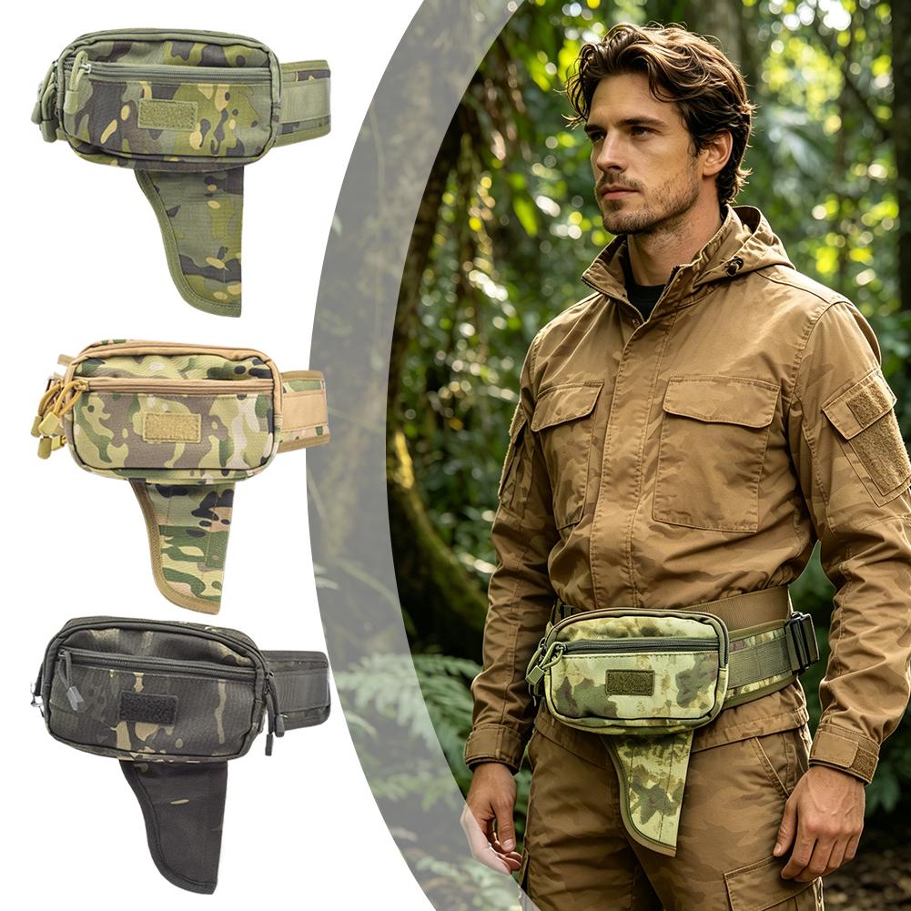 Outdoor Hunting Packs - Camo waterdichte tactische heuptas, verstelbare multifunctionele
