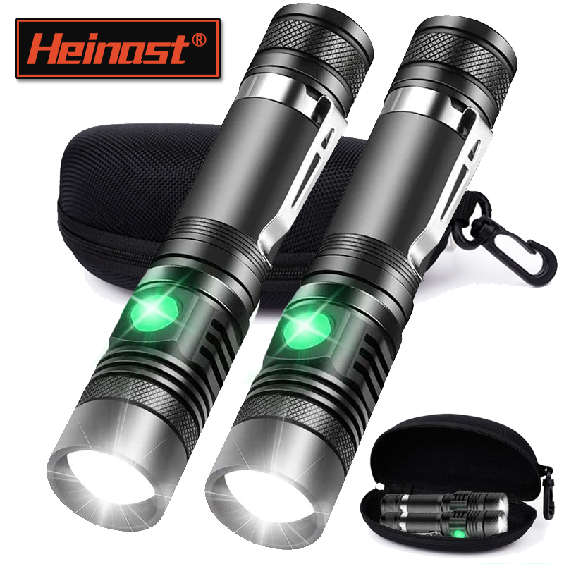 Outdoor Hunting Bike - Oplaadbare T6 Handzaklamp Gebruik 18650 Zoom