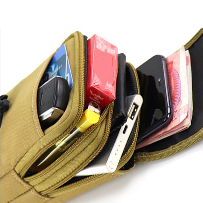 Outdoor Hunting Packs - EDC Molle Tas Portemonnee Dubbellaags Outdoor