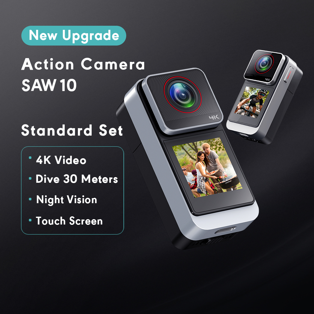 Monocular Night Vision - 4K Duimcamera WiFi 150 ° Groothoek