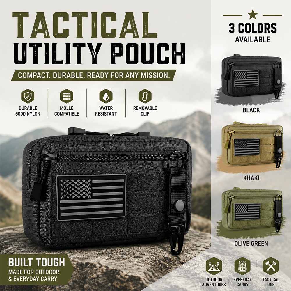 Outdoor Hunting Packs - Tactische Molle EDC-tas Outdoor EHBO-tas Compact