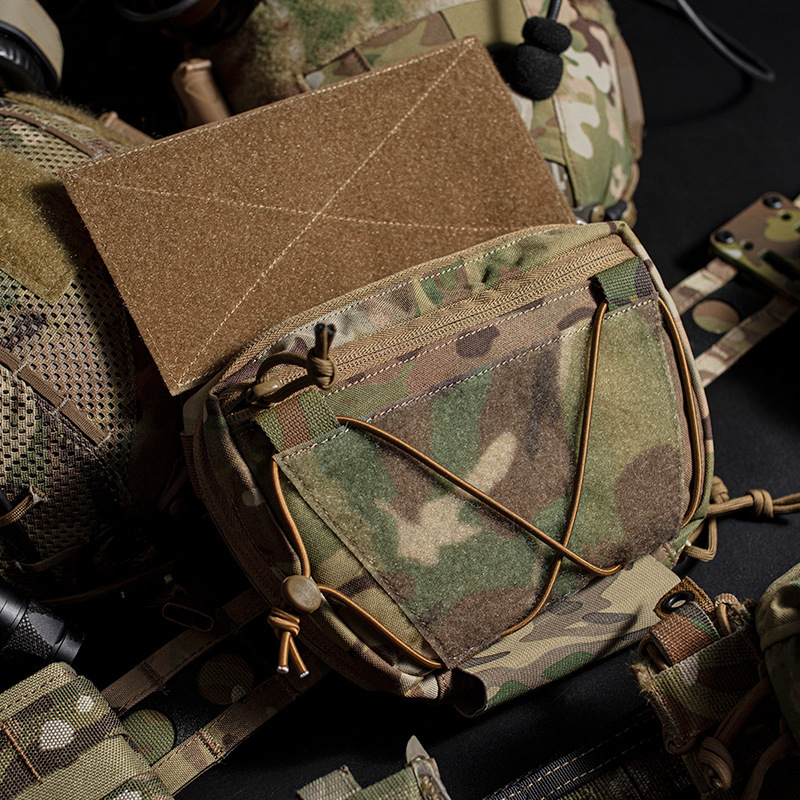 Hunting Outdoor Store - Outdoor jachtvest met hangende buiktas aan