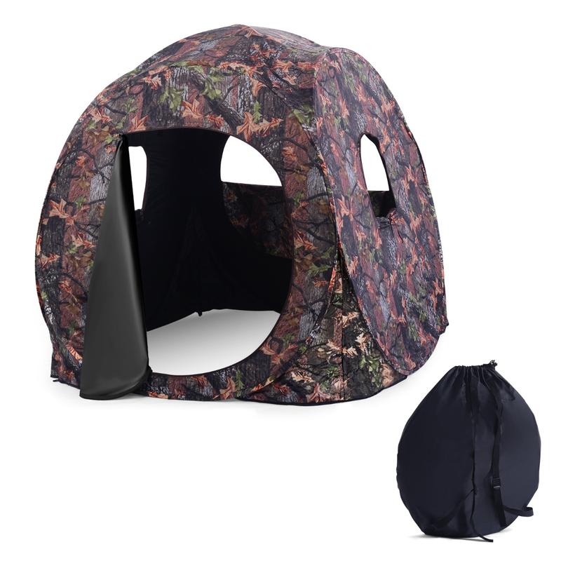 Hunting & Outdoor Supplies Vanderbijlpark Photos - 3-persoons opklapbare jachttent, PU Oxford-stof, stalen