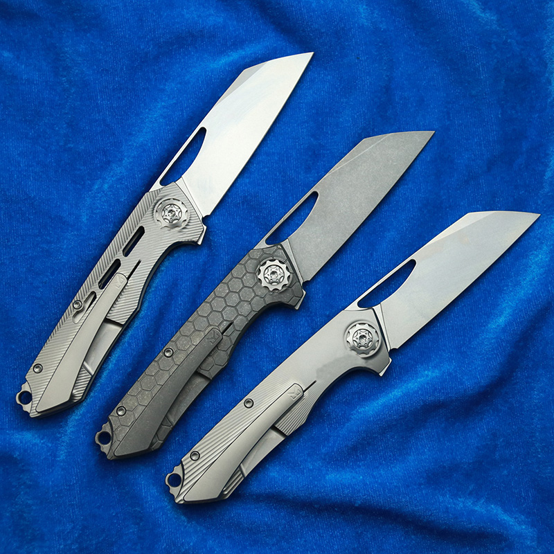 Knife Hunting Fixed Blade - Eutsler Neutralizer Titanium Handvat Keramische Lager