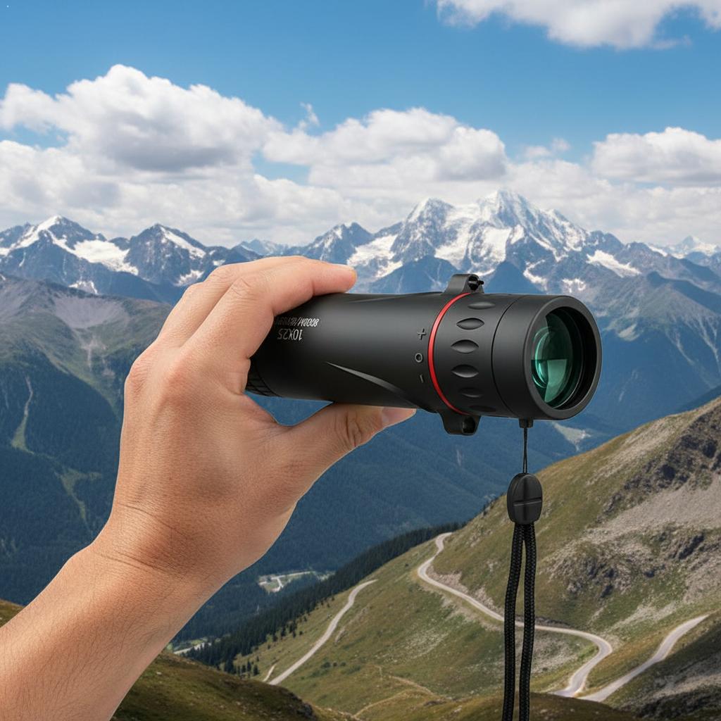 Monocular Night Vision - Draagbare monocular telescoop met hoge vermogens,