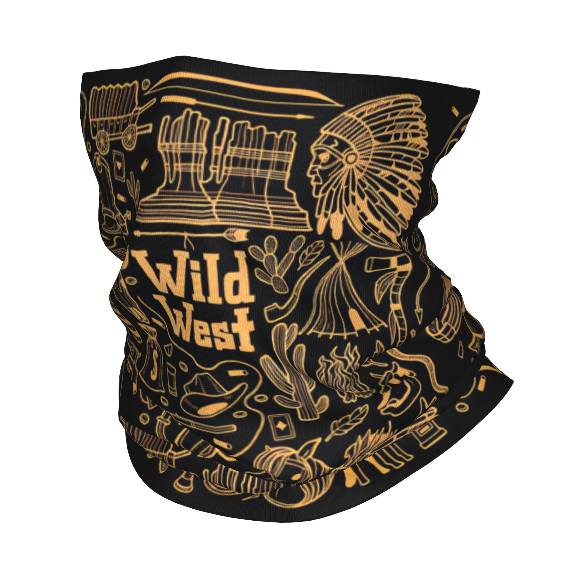 Wildman Hunting & Outdoor Polokwane Photos - Outdoor Sport Balaclava Wild West LinePrint