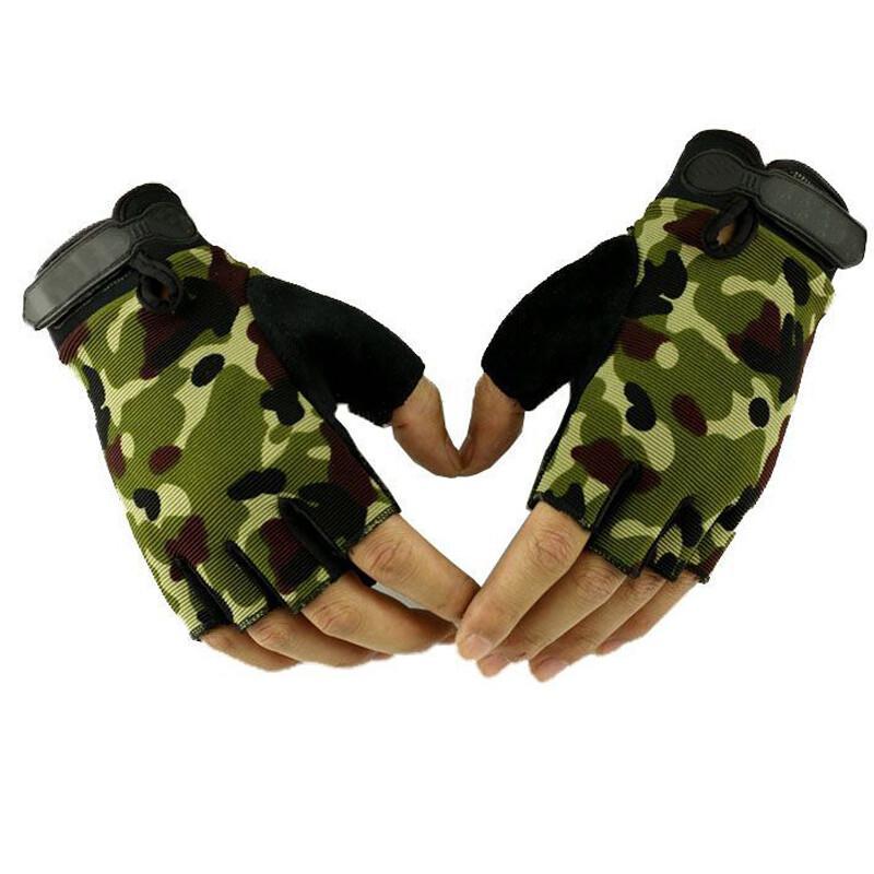 Outdoor Hunting Bike - Fietsen Tactische Halve Vinger Handschoenen Outdoor