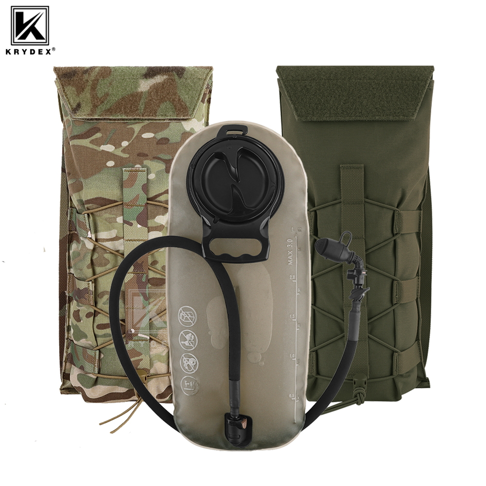 Outdoor Hunting Packs - KRYDEX Tactische 3L Hydratatie Molle Pack
