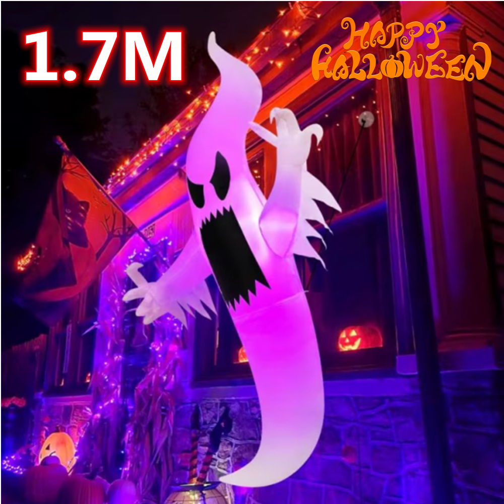 Outdoor Hunting House - 1.7M Halloween Opblaasbaar Venster Klimmen Jacht
