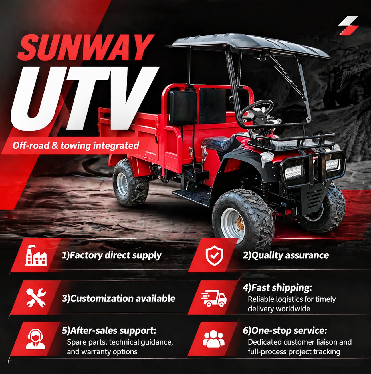 Op maat gemaakte schacht-aange - Outdoor Hunting Vehicle recensie en prijs