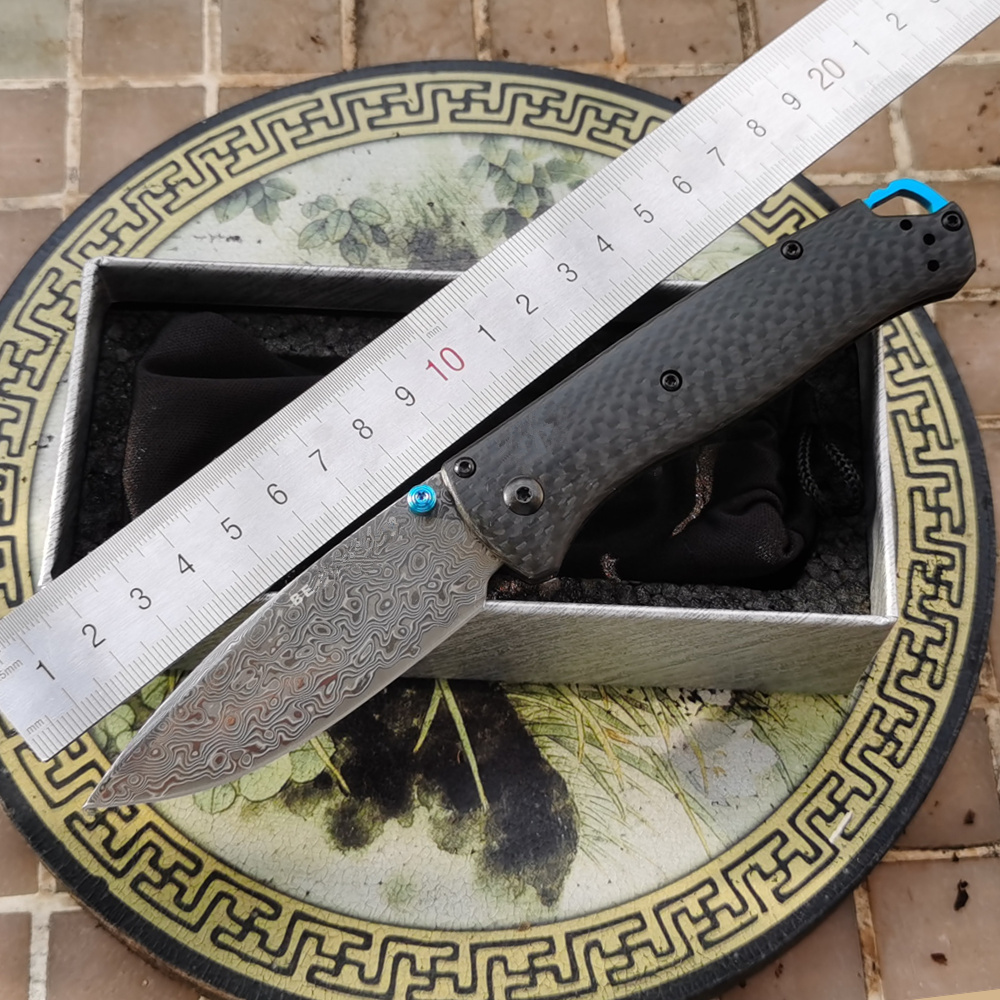 Gelamineerd staal Damascus 535 - Best Hunting Outdoor Knife recensie en prijs