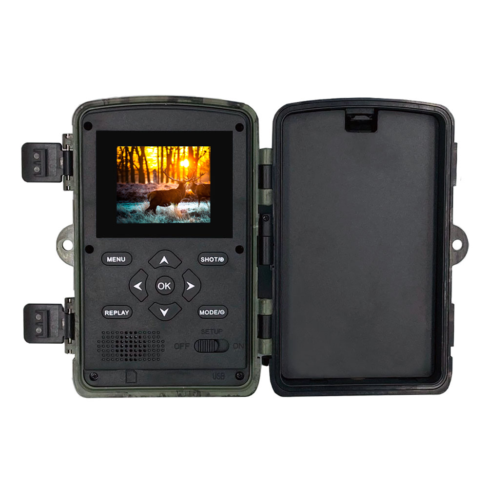 Dag-nacht foto- en video-opnam - Outdoor Hunting House recensie en prijs