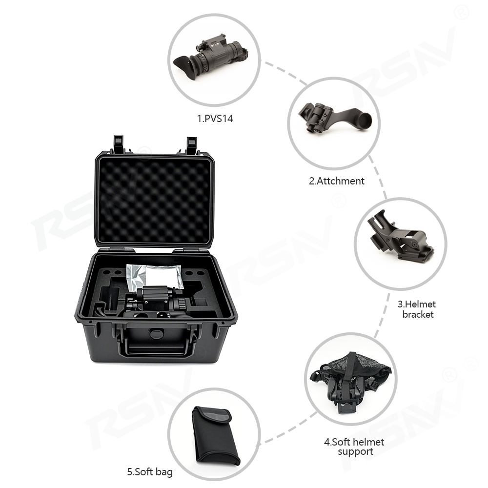 RSNV PVS14 Klaar voor gebruik, - Monocular Night Vision recensie en prijs