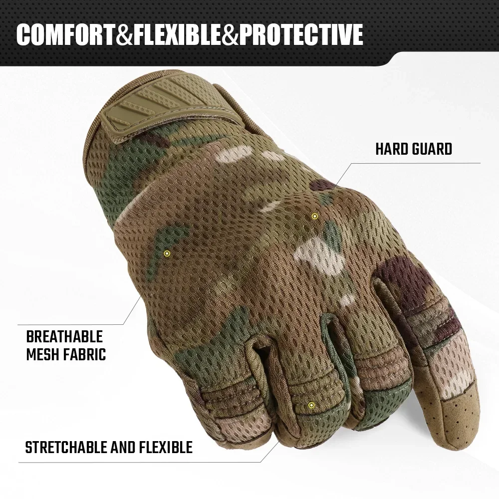 Camo Touchscreen Tactische Han - Outdoor Hunting Bike recensie en prijs
