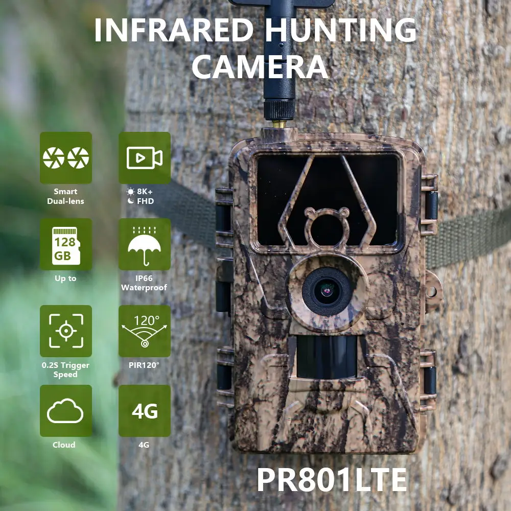 Pr801 4G Netwerk Observatie Ja - Outdoor Hunting House recensie en prijs