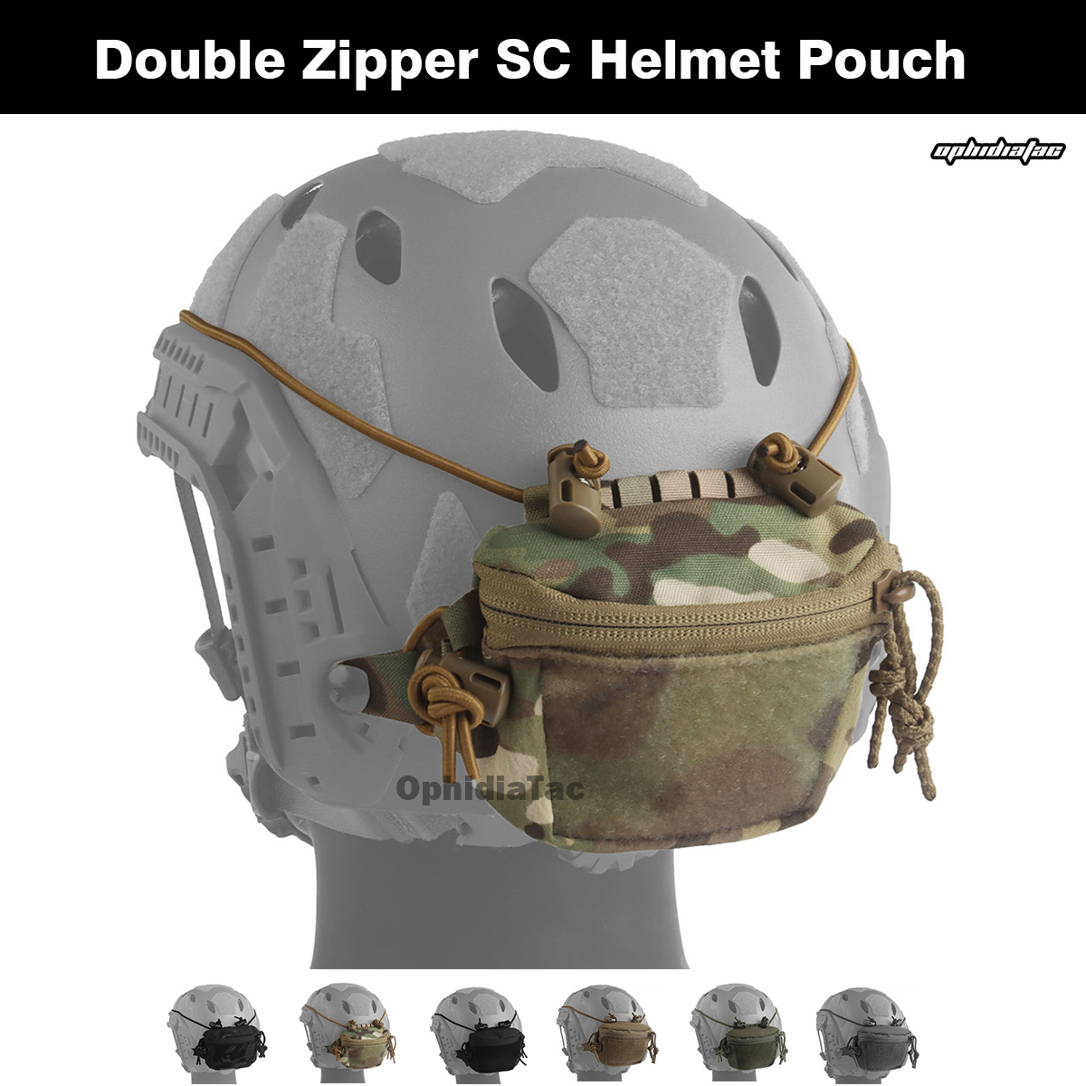 1000D Nylon Dubbele Rits Helmo - Hunting Outdoor Store recensie en prijs