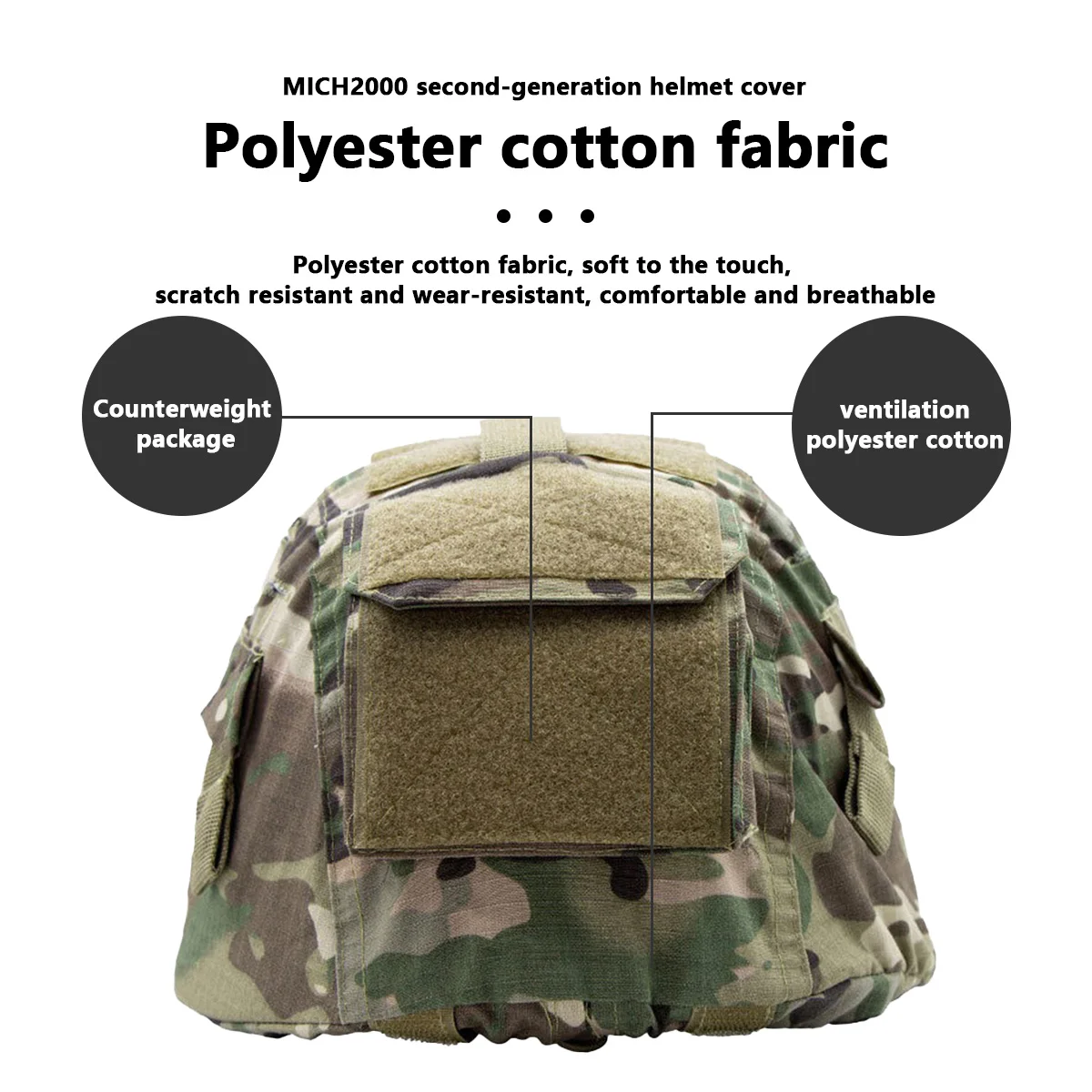 Helm Camouflage Cover Voor MIC - Hunting Outdoor Store recensie en prijs