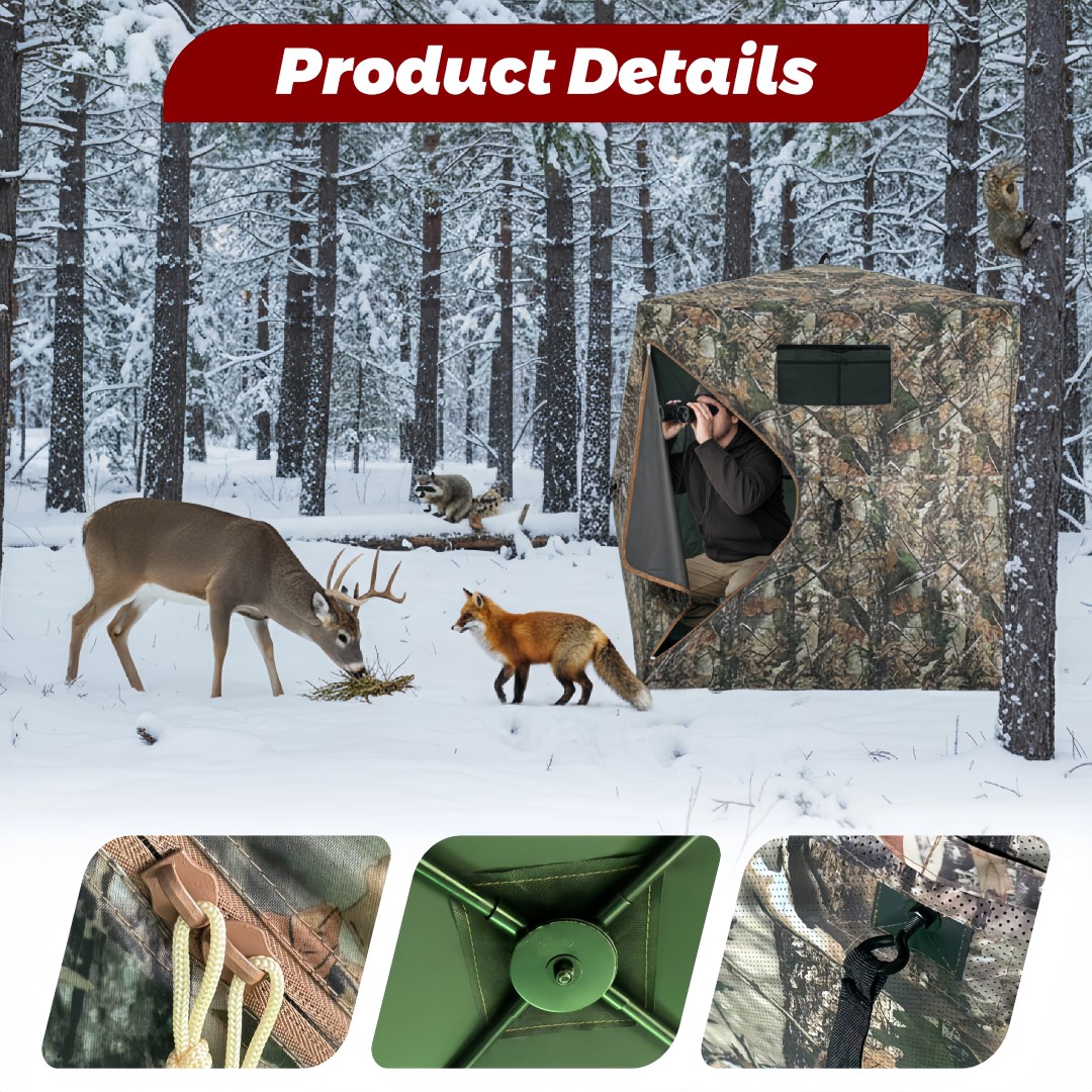 Camouflage Pop-up Jachtblind E - Hunting & Outdoor Supplies Vanderbijlpark Photos recensie en prijs