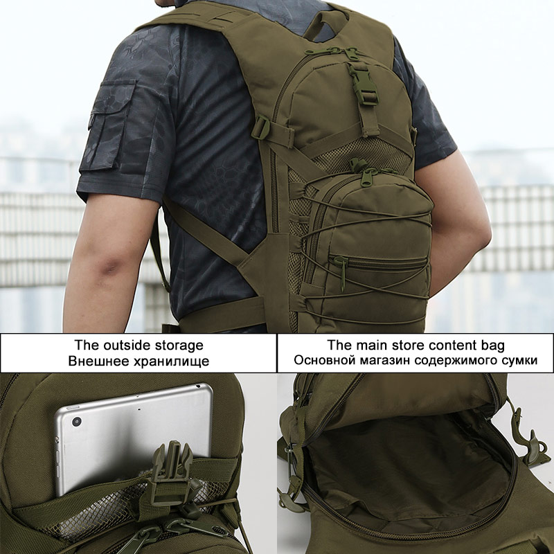 15l Molle Tactische Rugzak 800 - Outdoor Hunting Bike recensie en prijs
