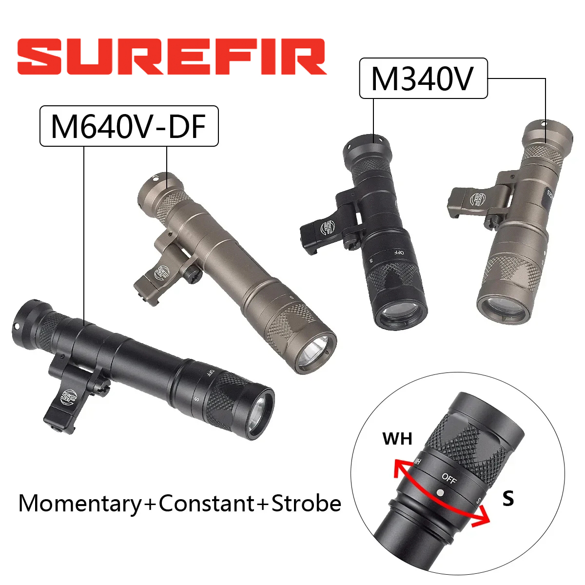 Surefir M600 M340 DF M640 SF Z - Hunting Outdoor Store recensie en prijs
