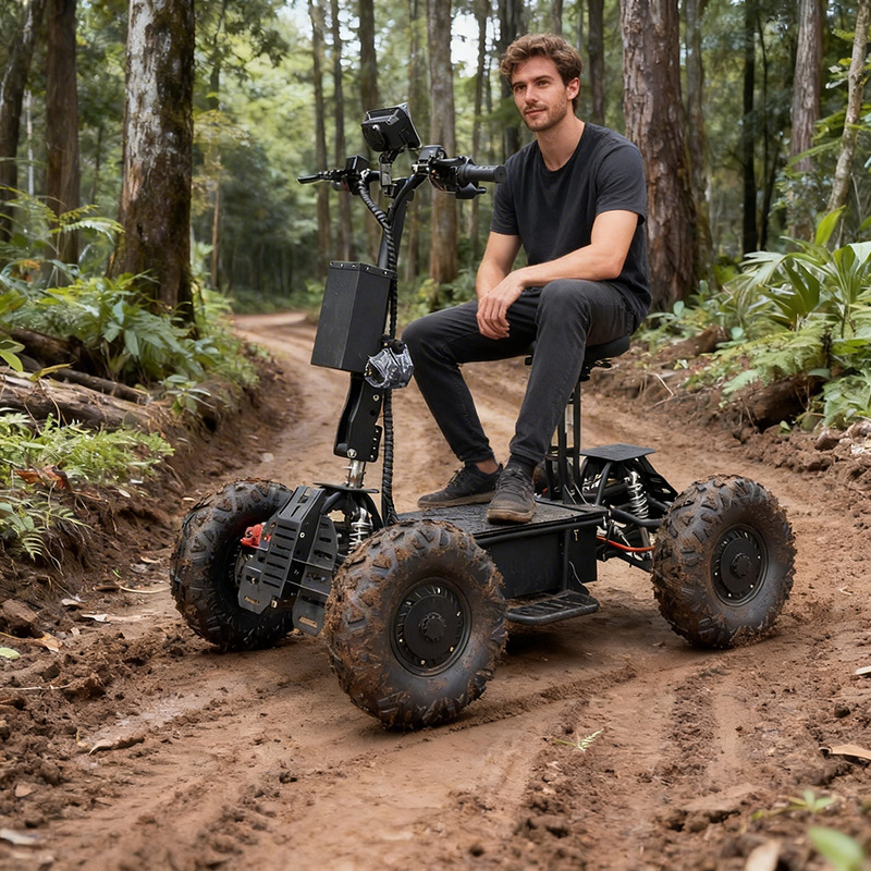 60V Off-road Elektrische Quad  - Outdoor Hunting Vehicle recensie en prijs