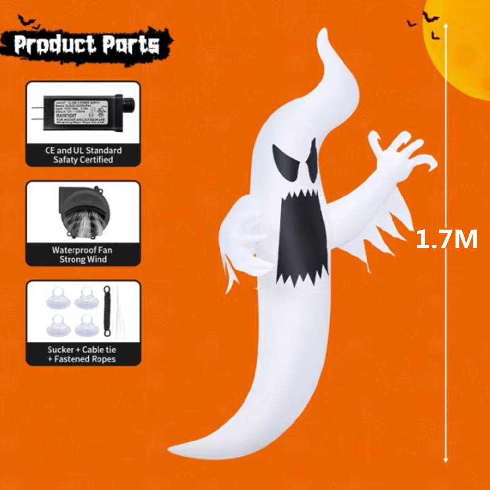 1.7M Halloween Opblaasbaar Ven - Outdoor Hunting House recensie en prijs